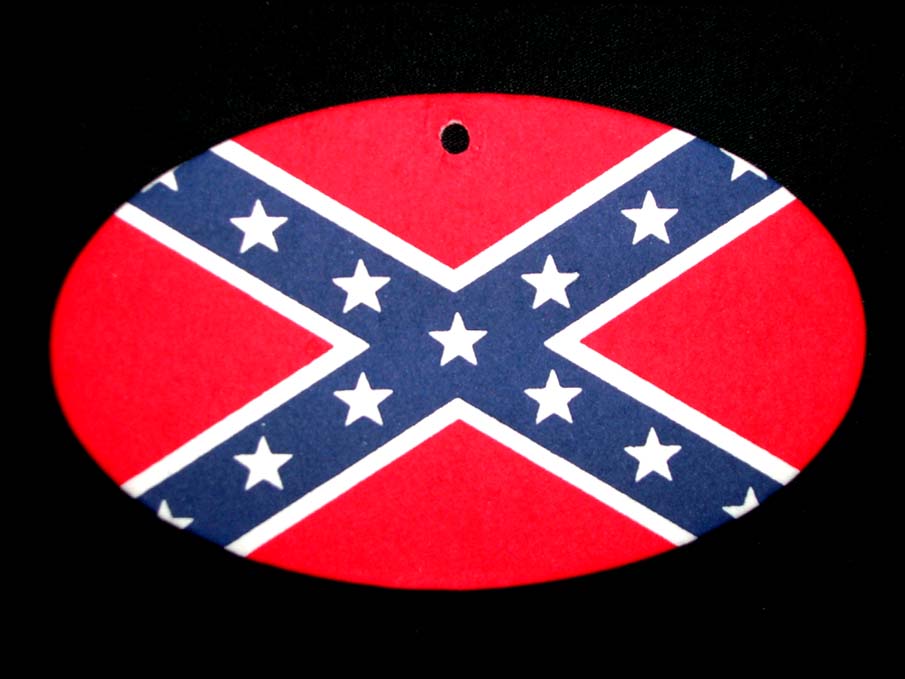 Rebel Flag Air Freshener - Click Image to Close